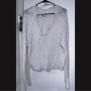 Hollister Knit V-Neck Sweater
